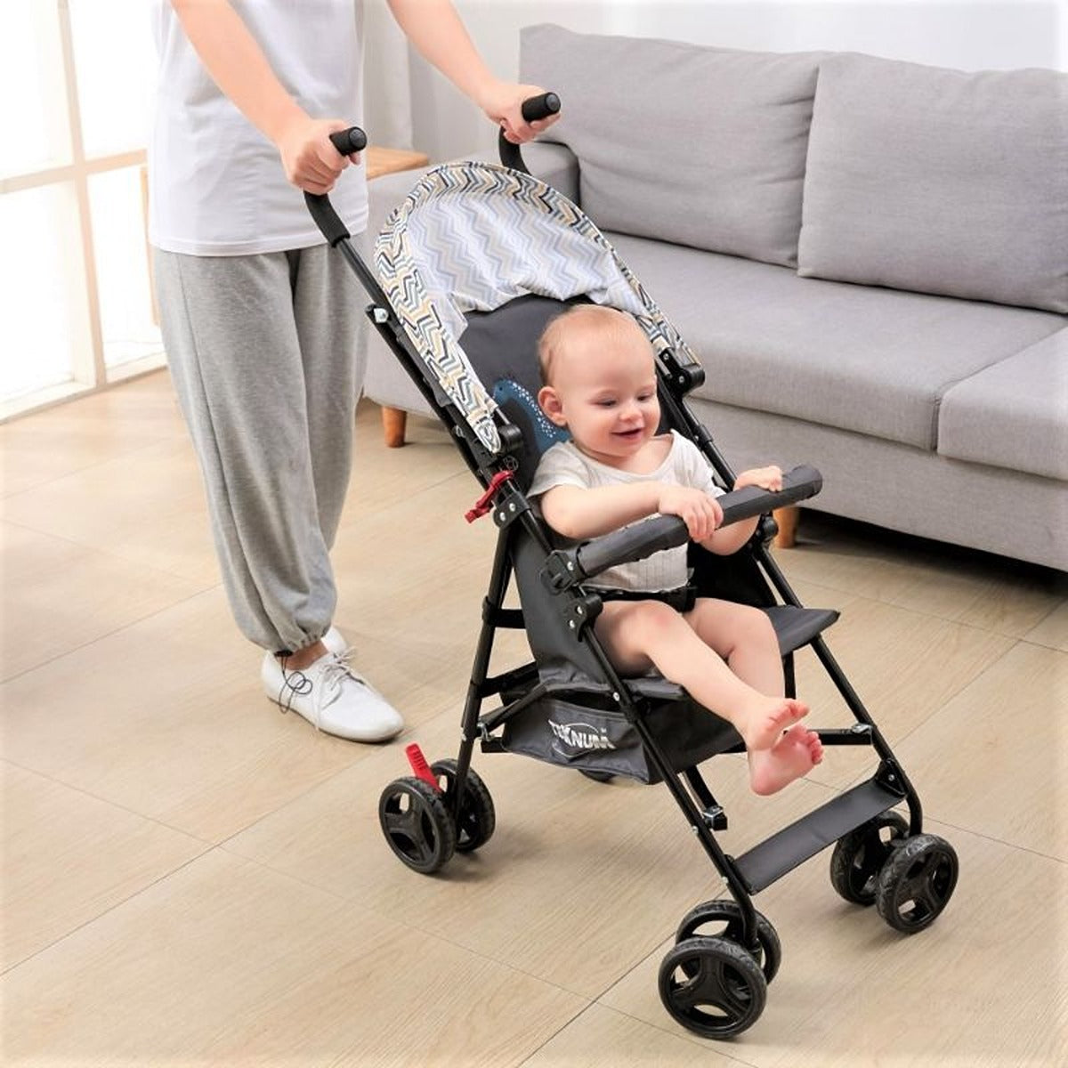 Teknum Teknum - Eco Lite Stroller - Yellow Wave