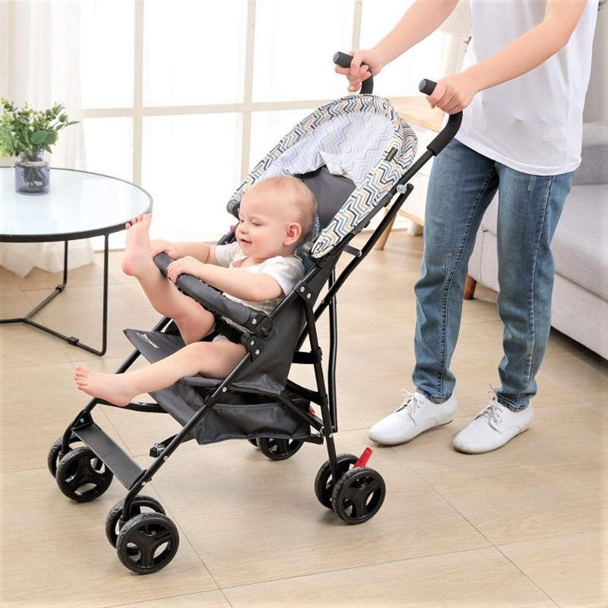 Teknum Teknum - Eco Lite Stroller - Yellow Wave