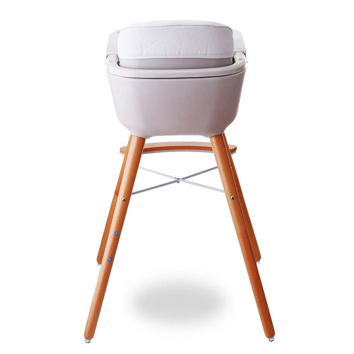 Teknum Teknum - Premium Dual Height Wooden High Chair - White