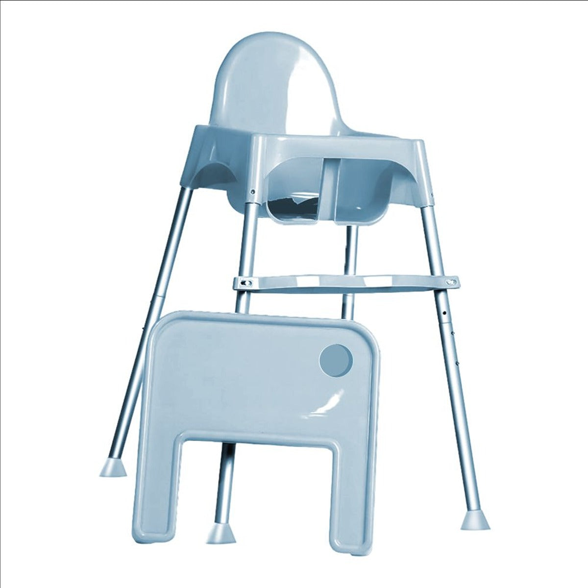 Teknum Teknum - High Chair With Removable Tray - Grey