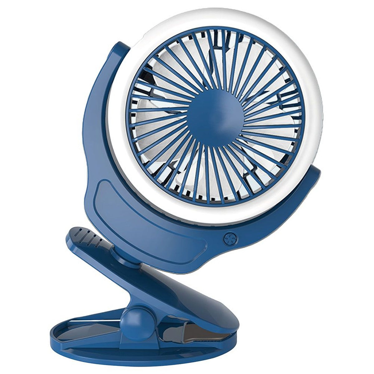 Teknum Teknum - 2-In-1 Stroller USB Charging Fan w/ Light - Blue