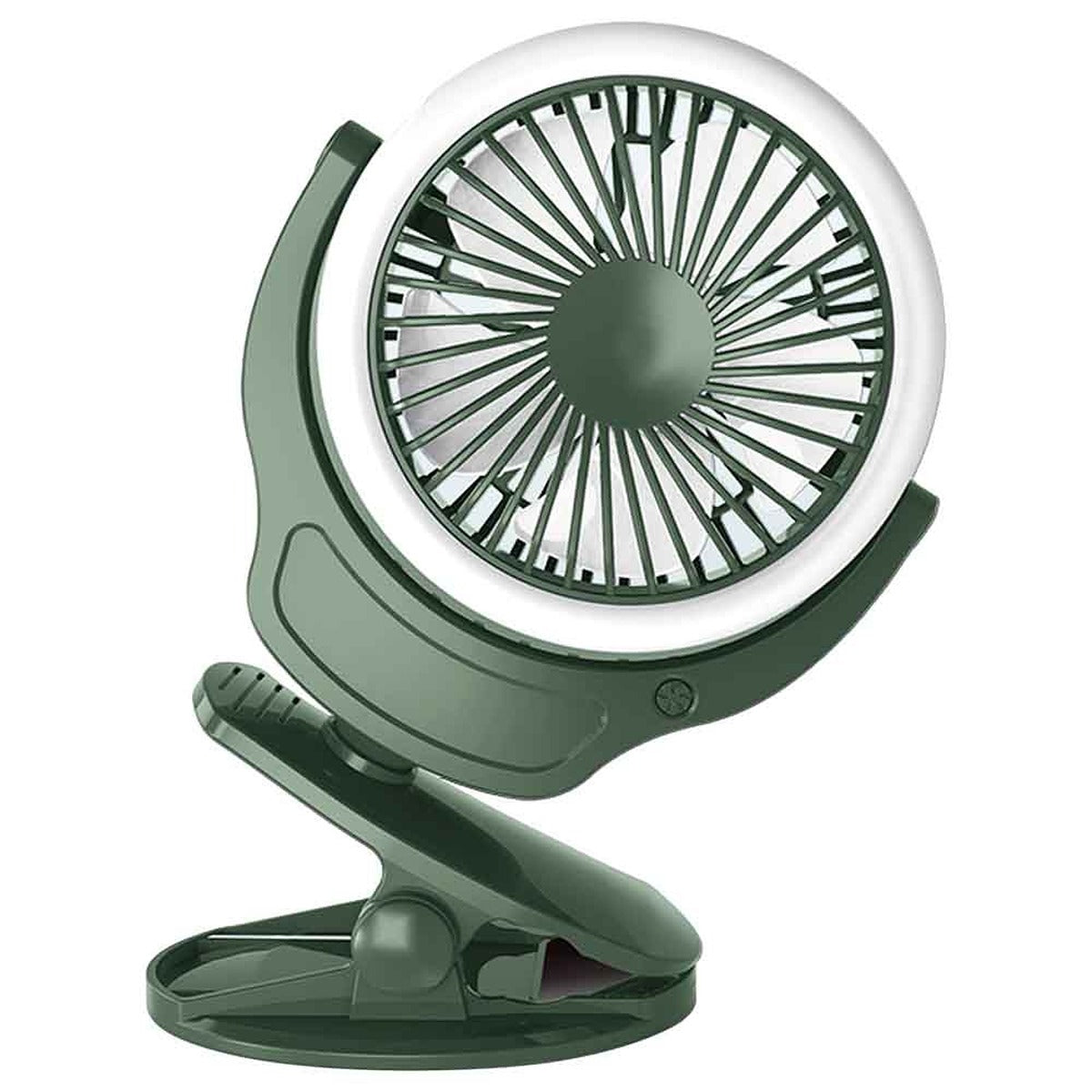 Teknum Teknum - 2-In-1 Stroller USB Charging Fan w/ Light - Green