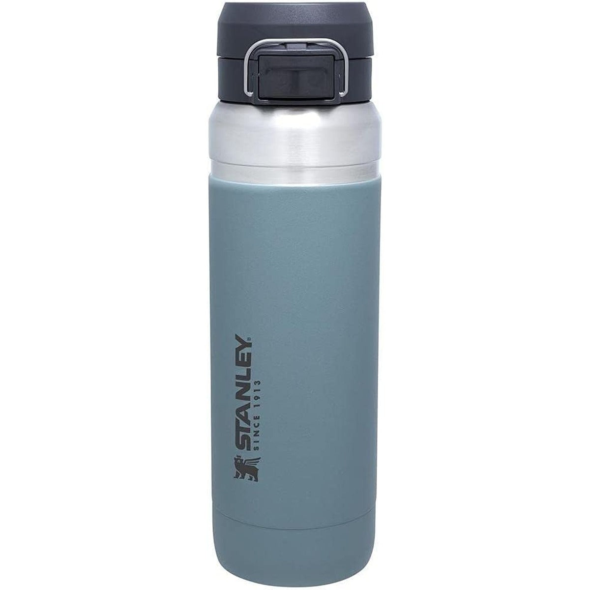 Stanley The Quick Flip Water Bottle 1.06L / 36Oz Shale â€“ Leakproof - Dishwasher Safe - Stainless Steel Water Bottle - Push Button Locking Lid - Bpa Free