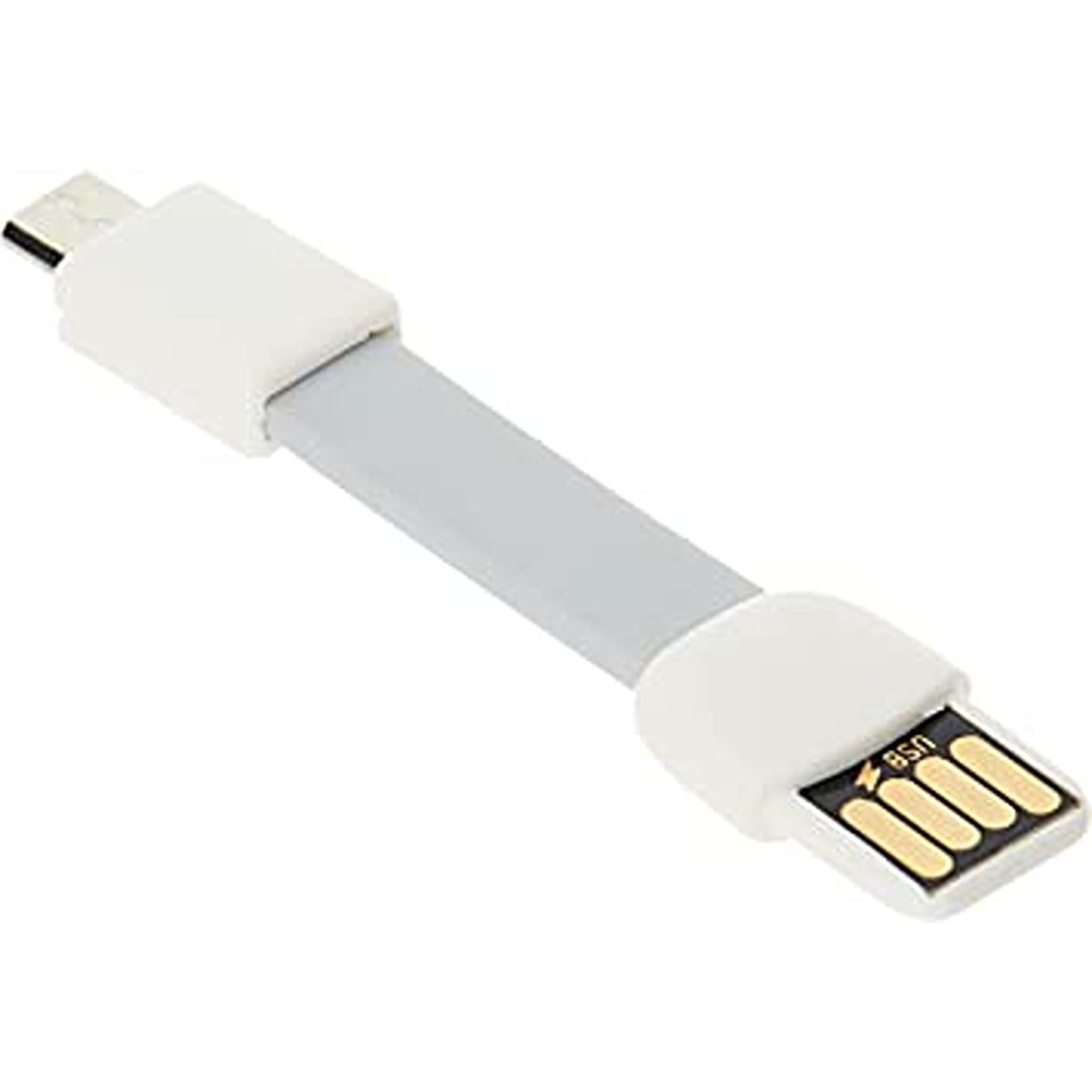 True Utility True Utility Micro Usb Mobile Charger Key Ring - Tu290Wg - White