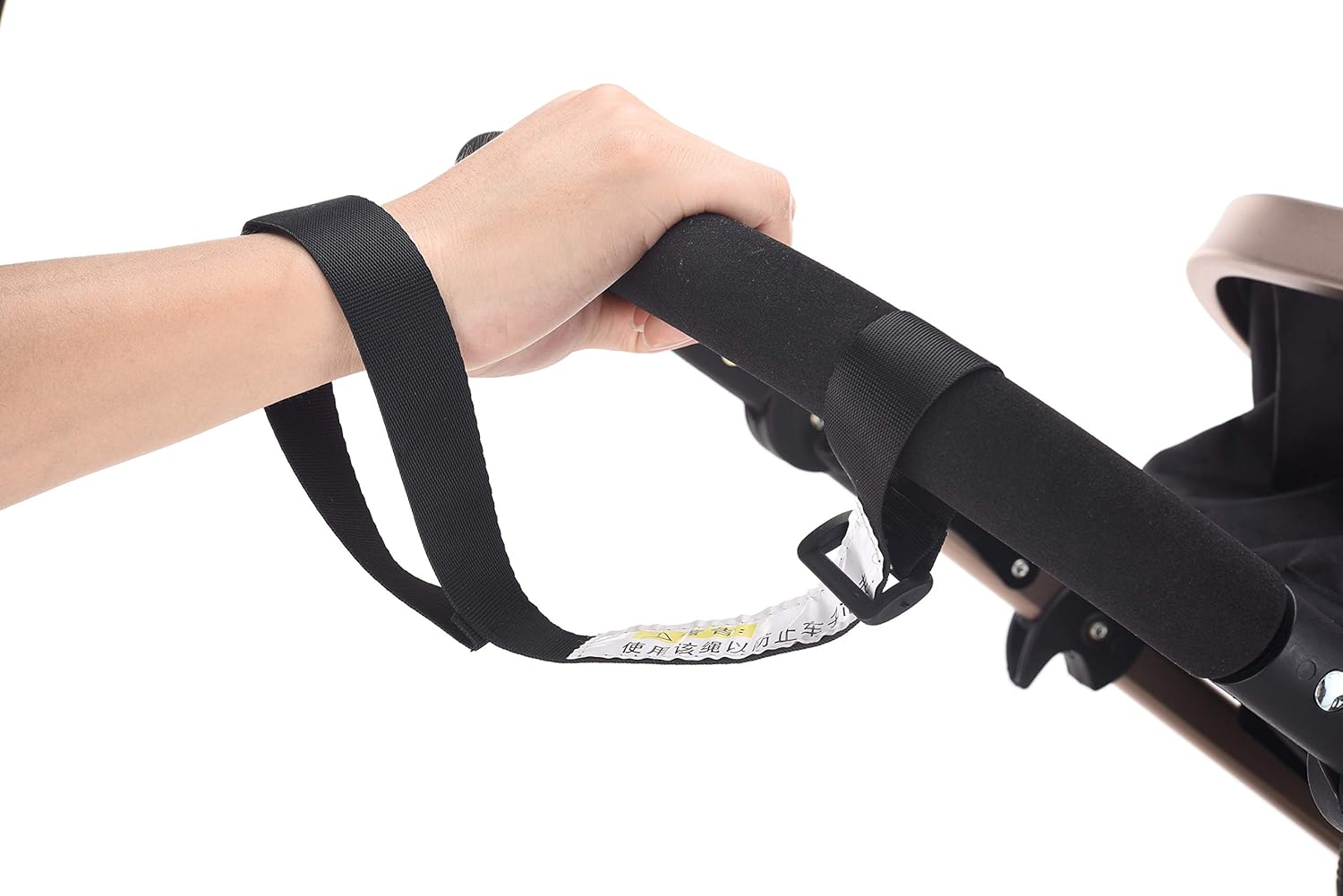 Teknum Teknum 3-In-1 Pram Stroller &amp; Diaper Bag Bundle - Black