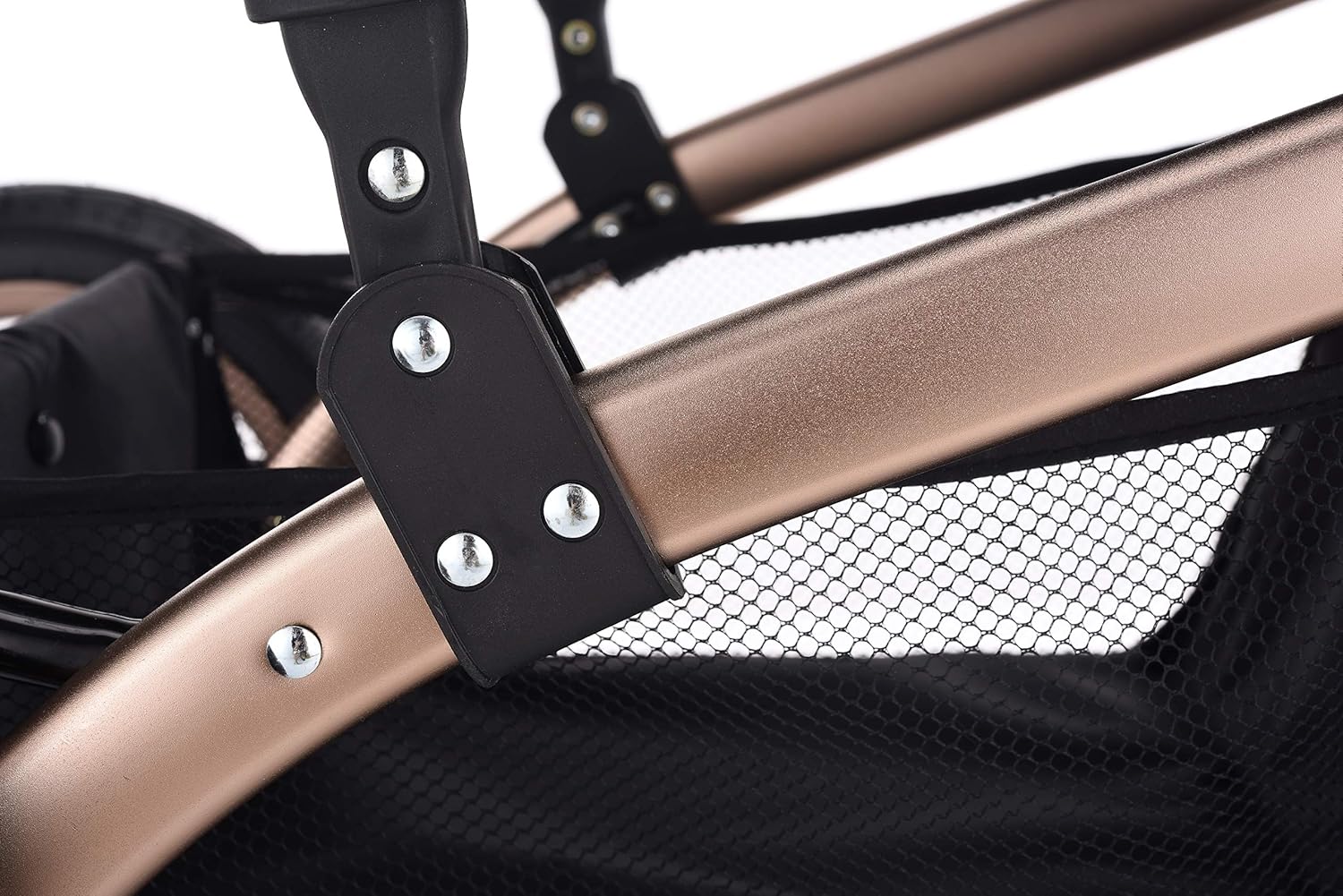 Teknum Teknum 3-In-1 Pram Stroller &amp; Diaper Bag Bundle - Black