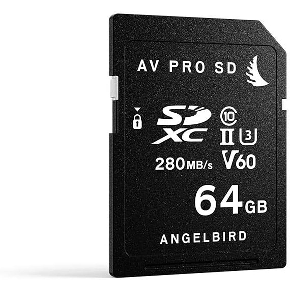 AngelBird Angelbird AV PRO SD MK2 Card 64GB, UHS-II / V60 / U3 / Class 10, Read:280 MB/s  4k