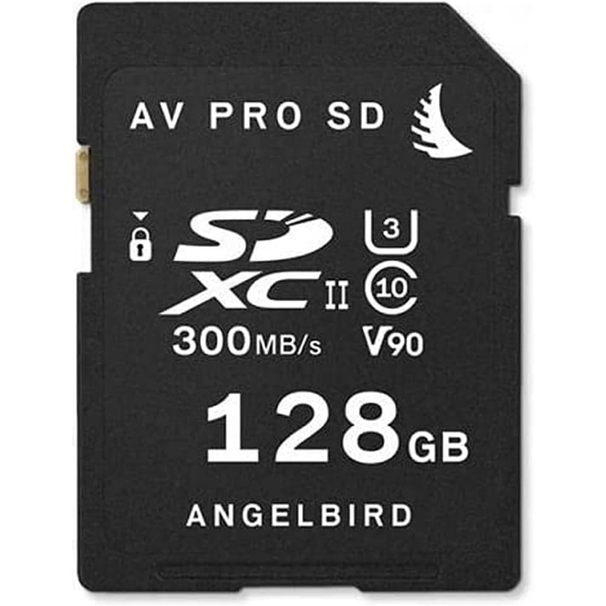 AngelBird Angelbird AV PRO SD MK2 Card 128GB, UHS-II / V90 / U3 / Class 10, Read:300 MB/s, Write:280 MB/s 4k