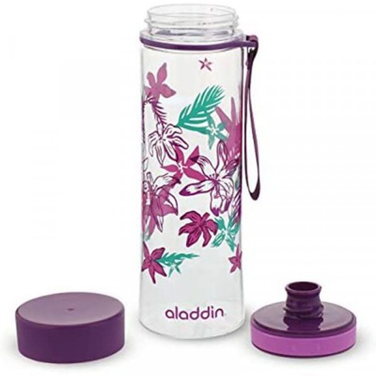 Aladdin Aveo Wtr Btl 0.35L Violet Purple Print