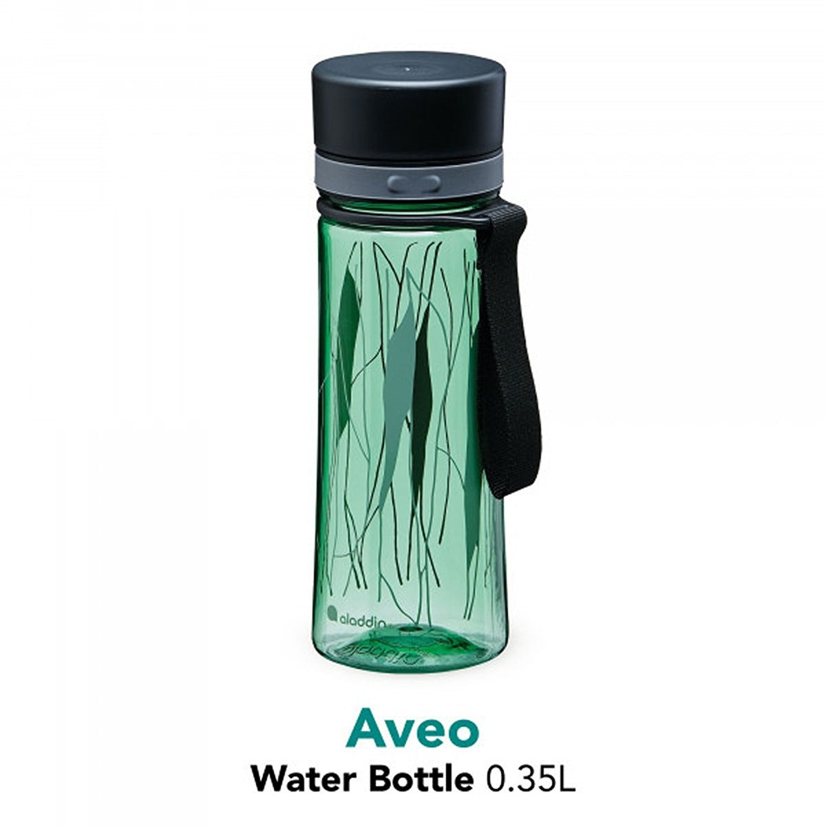 Aladdin Aveo Wtr Btl 0.35L Basil Green Print
