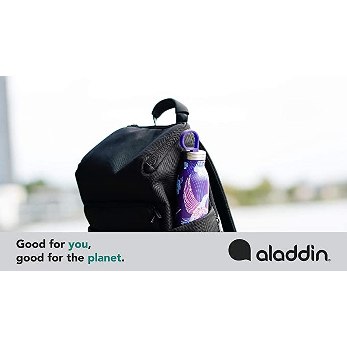 Aladdin Chilled Thermavac Wtr Btl 0.55L Riverside Indigo