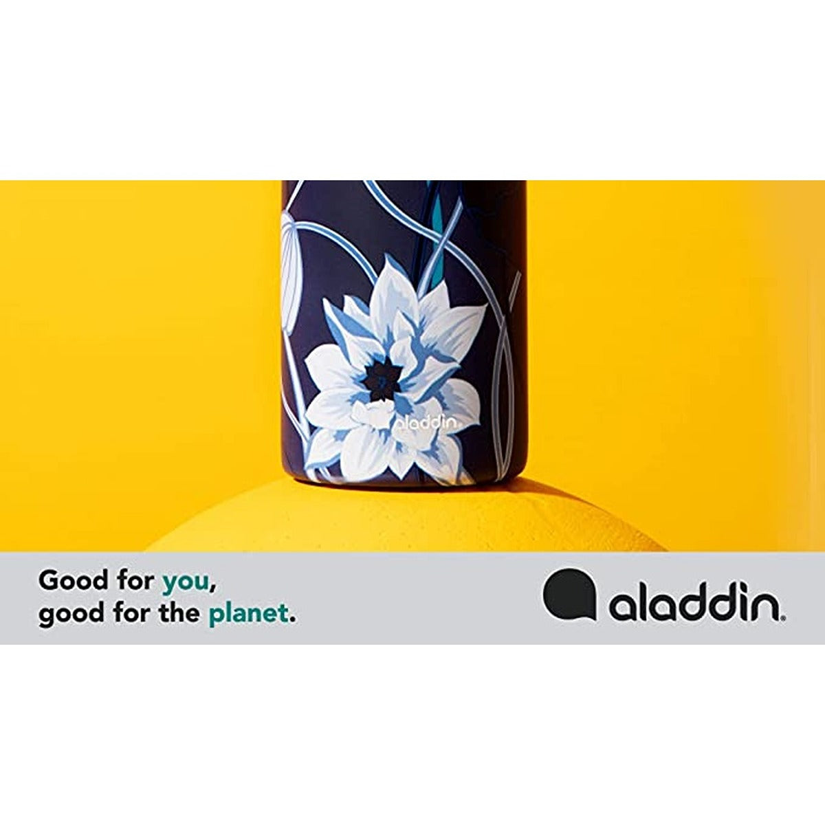 Aladdin Chilled Thermavac Wtr Btl 0.55L Lotus Navy
