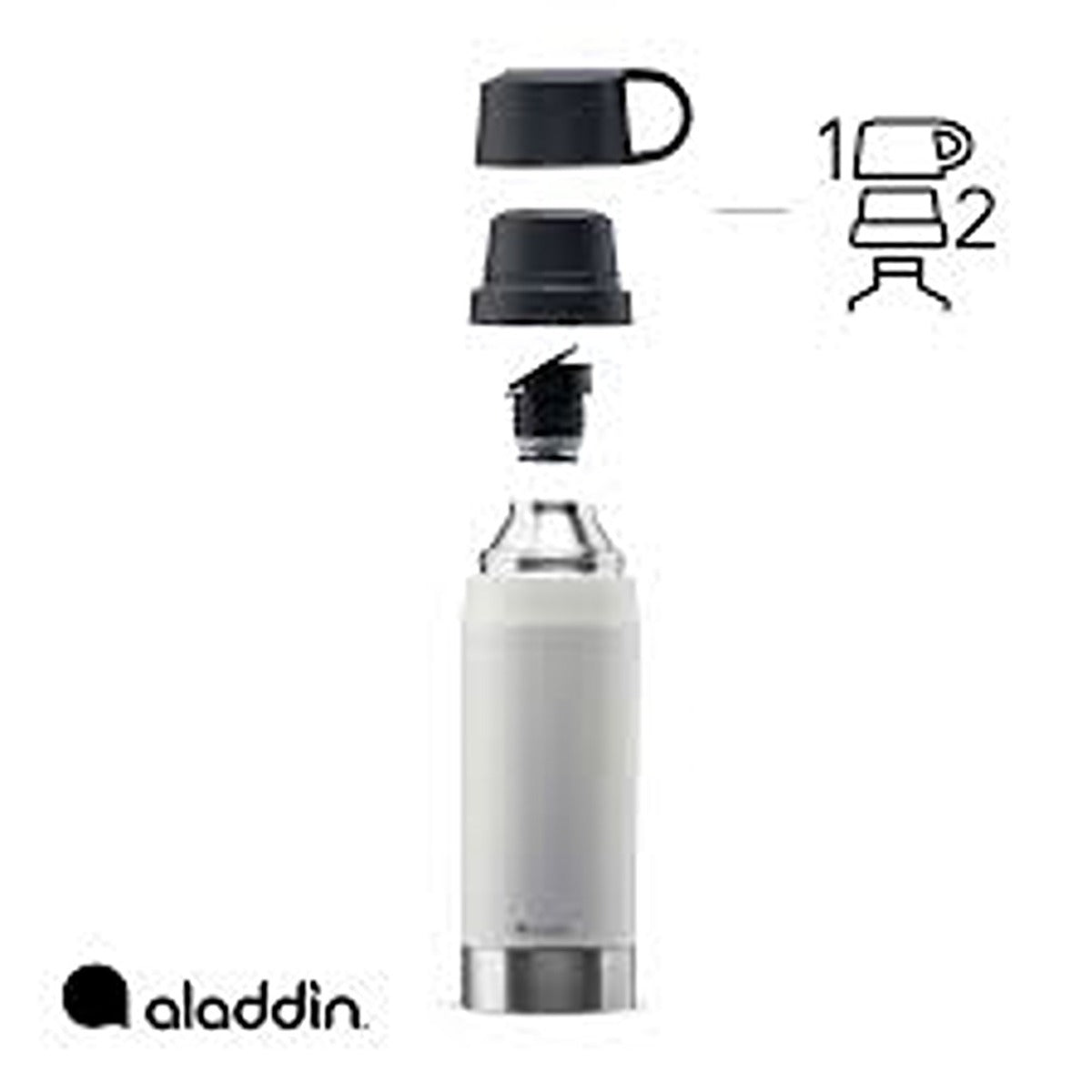 Aladdin Citypark Thermavac Wtr Btl 1.1L Stone Grey