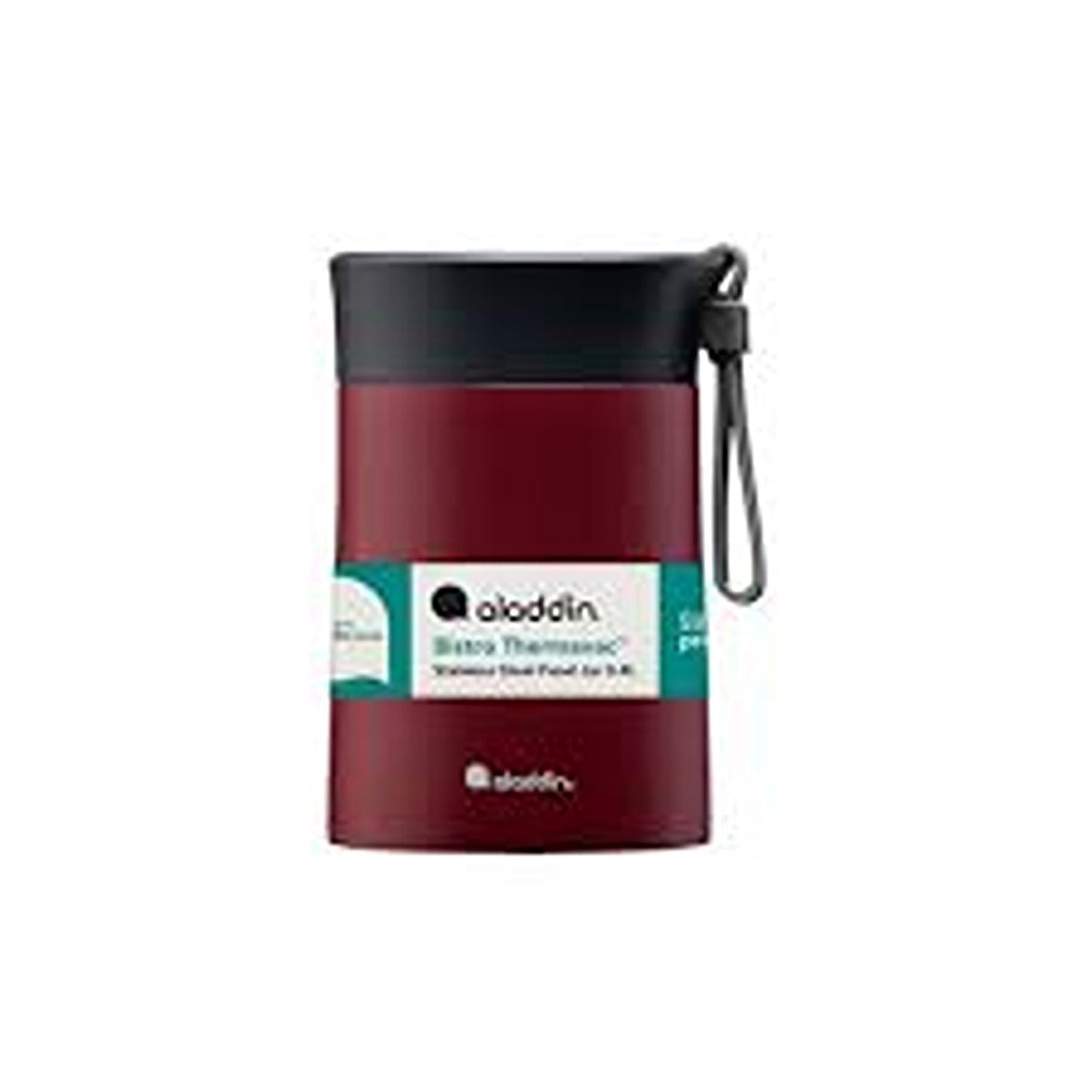 Aladdin Bistro Thermavac Food Jar 0.4L Burgandy Red
