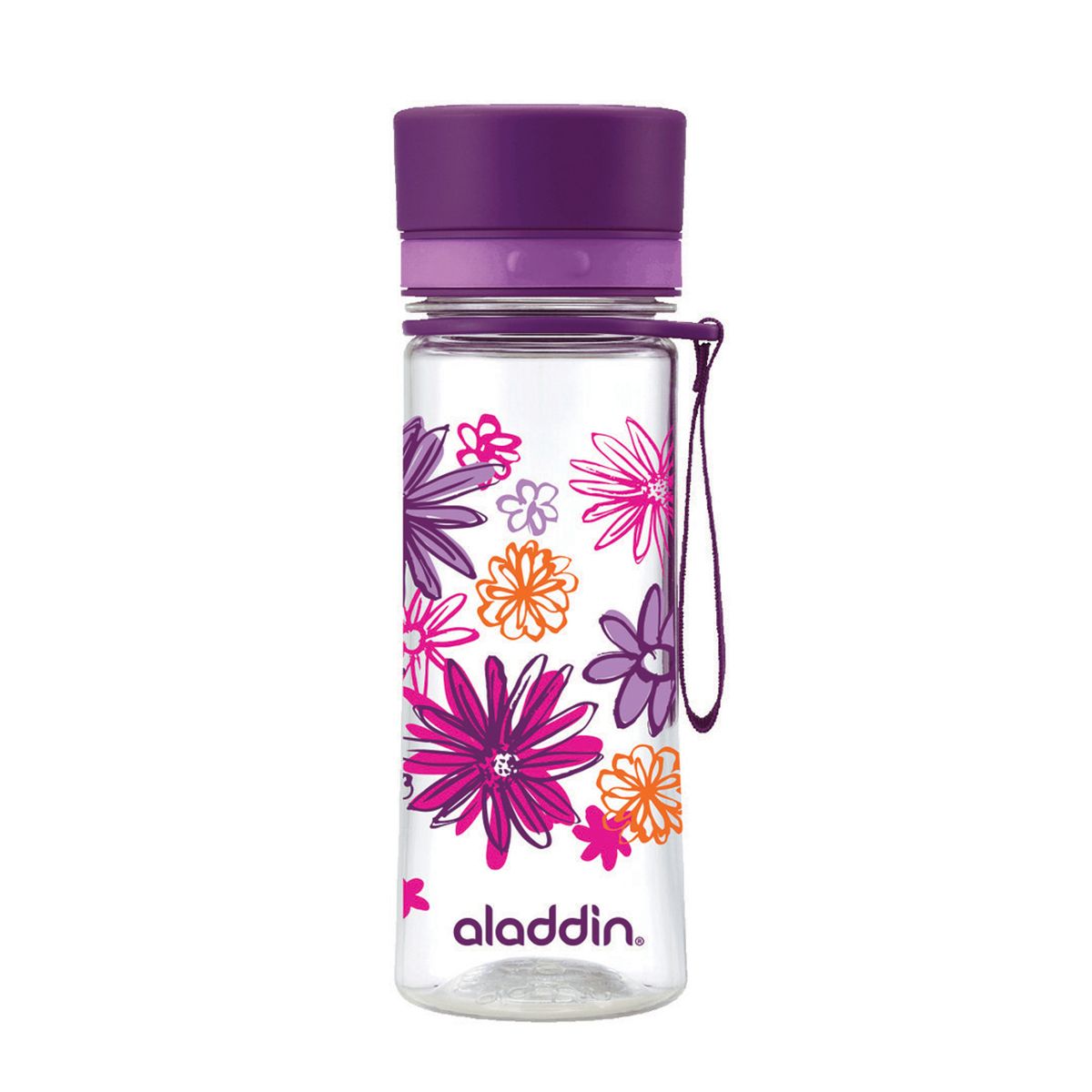 Aladdin Aveo Water Bottle 0.35L-Purple (Graphics)
