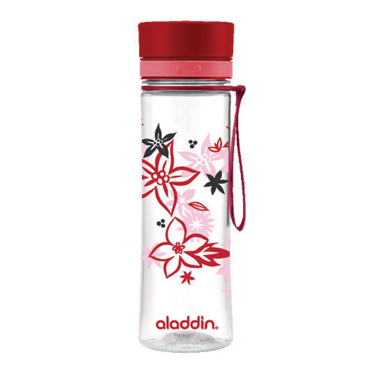 Aladdin Aveo Water Bottle 0.6L- Red (Graphics)