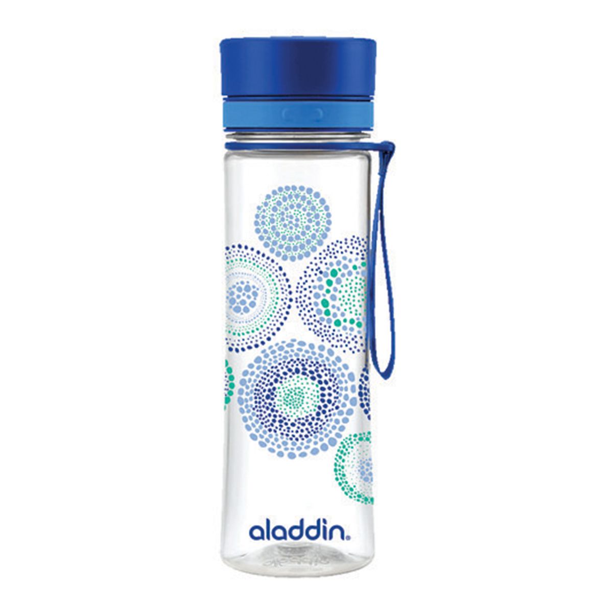 Aladdin Aveo Water Bottle 0.6L- Blue (Graphics)