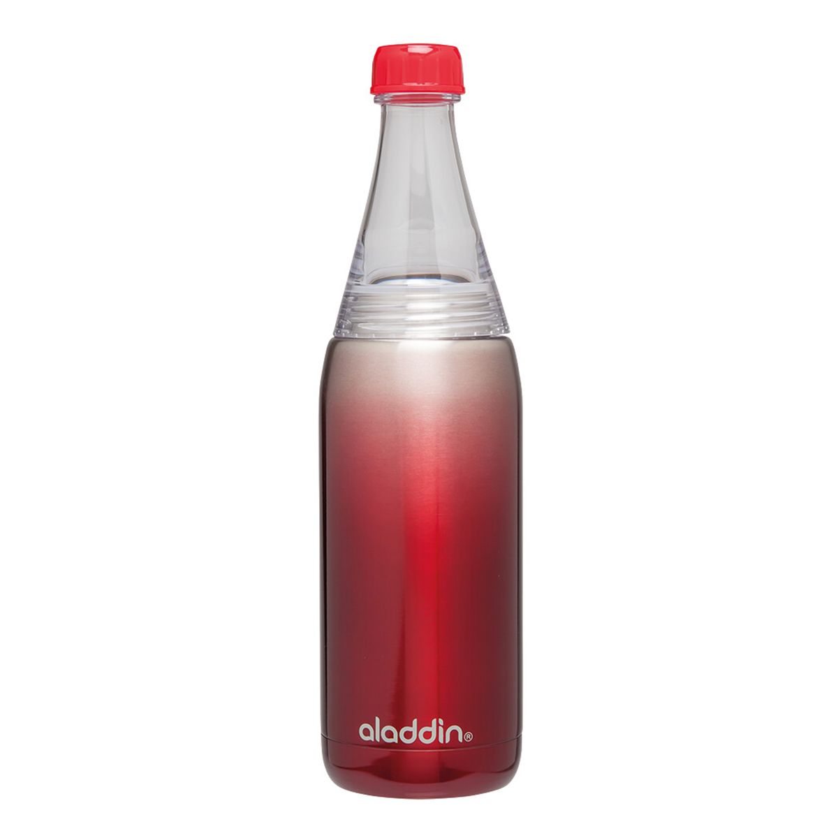 Aladdin Fresco Twist&Go Bottle  - Stainless Steel Vacuum 0.6L-Red
