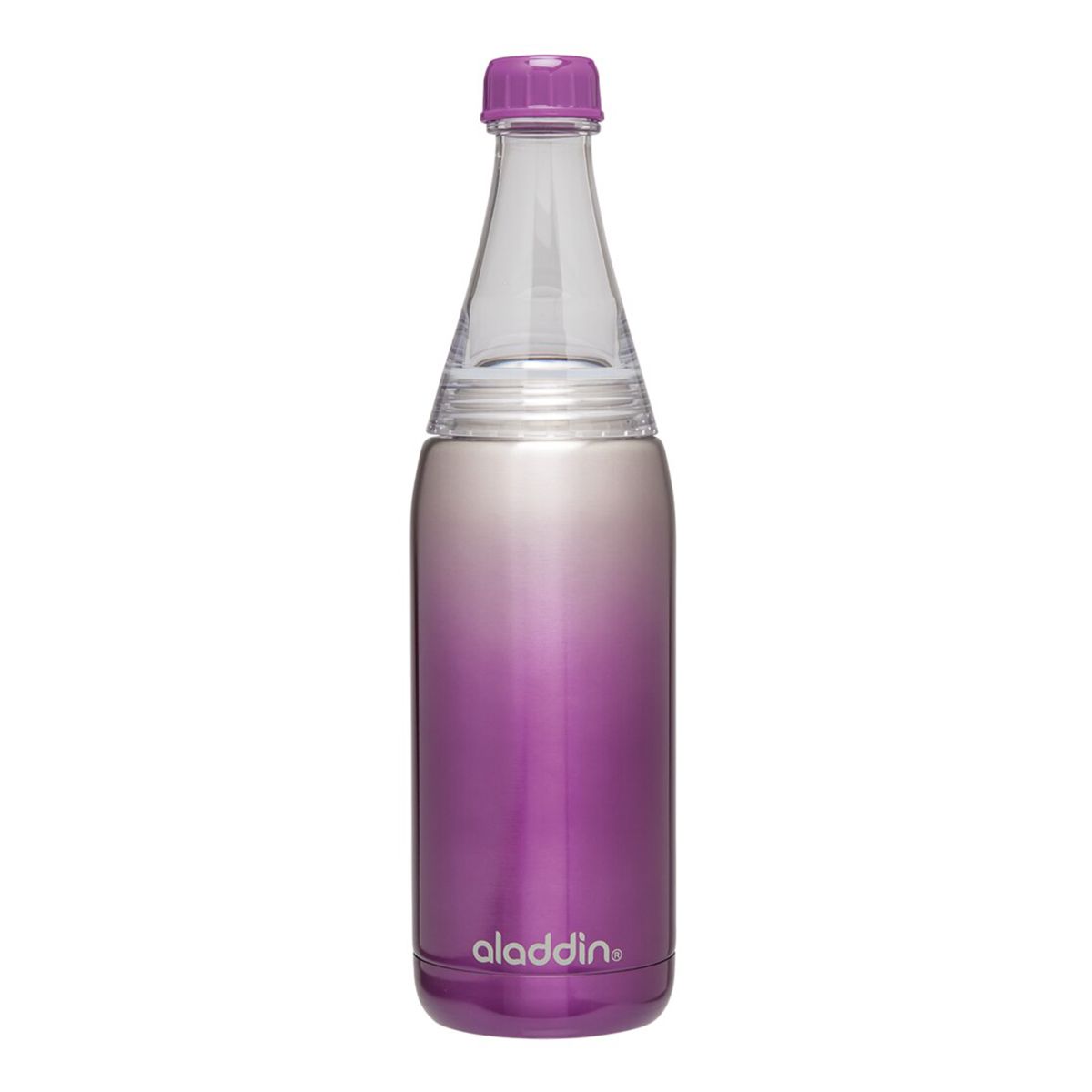 Aladdin Fresco Twist&Go Bottle  - Stainless Steel Vacuum 0.6L-Purple