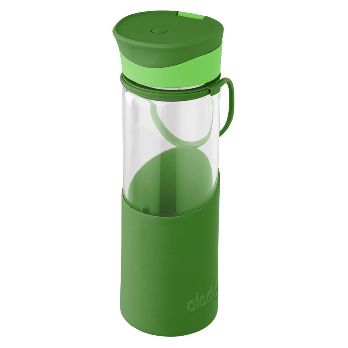 Aladdin Enjoy Glass Water Bottle 0.55L-Green