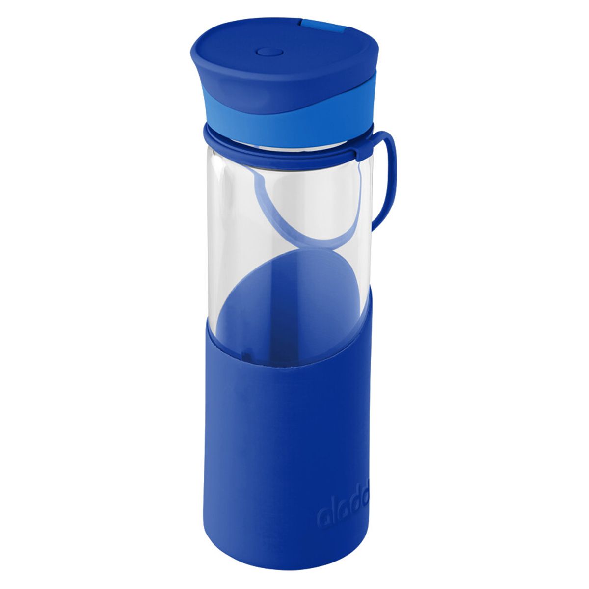 Aladdin Enjoy Glass Water Bottle 0.55L-Blue