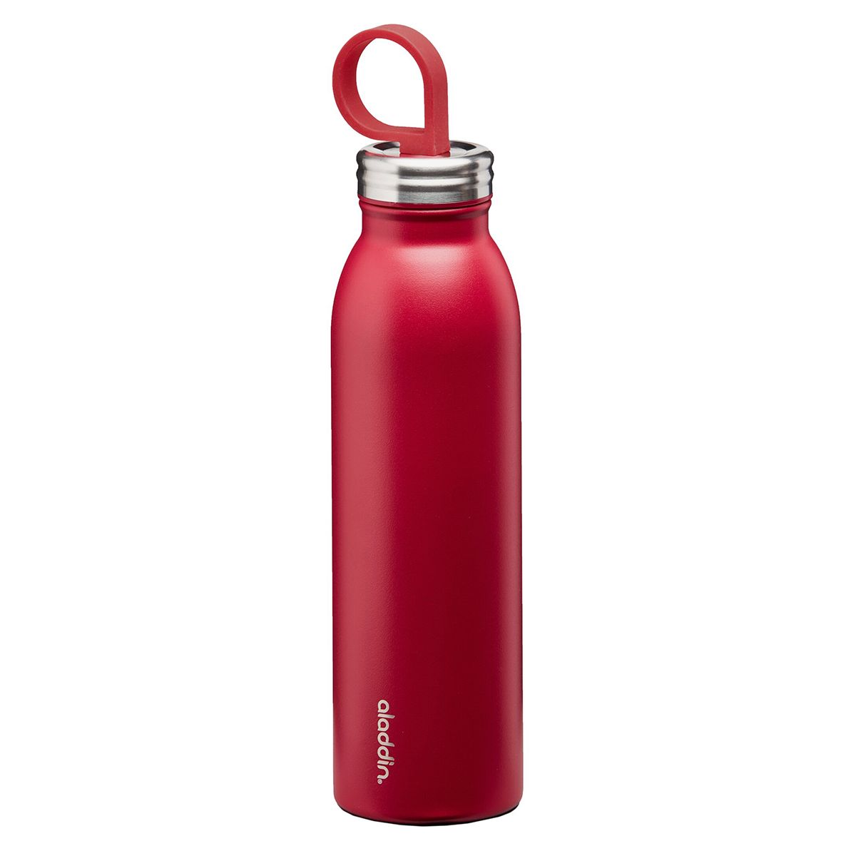 Aladdin Chilled Thermavac Stainless Steel Water Bottle 0.55L - Cherry Red