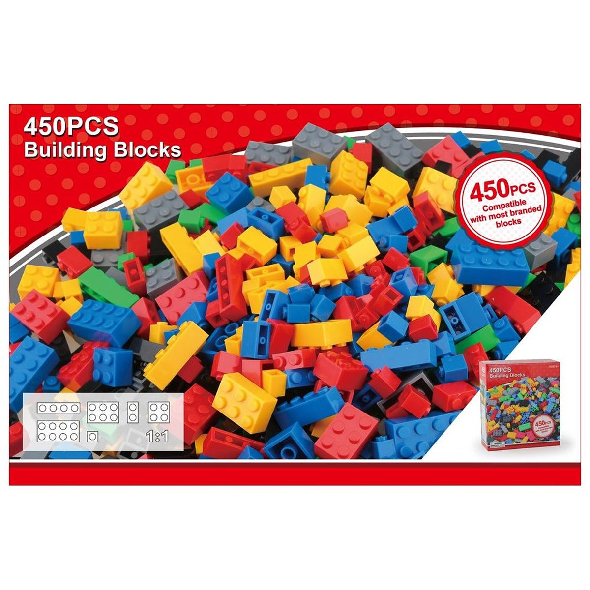 Banbao BUILDING-BLOCKS-MEGAPACK-450PCS