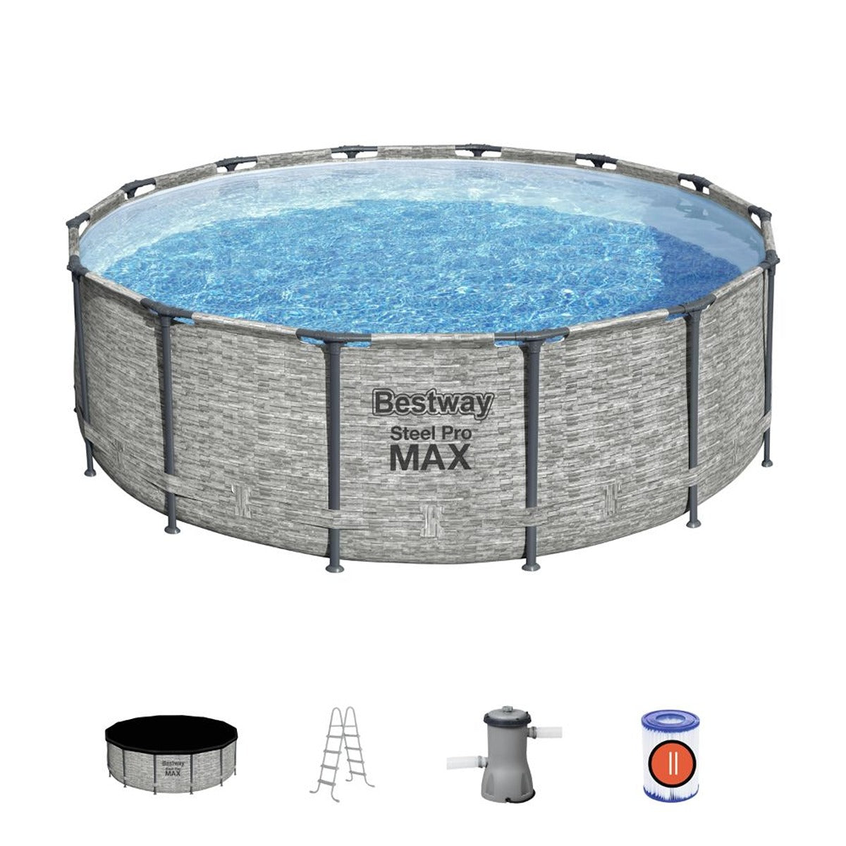 BWAGP BWAY-POOLSET-STLPRO-MAX-427X122CM-----