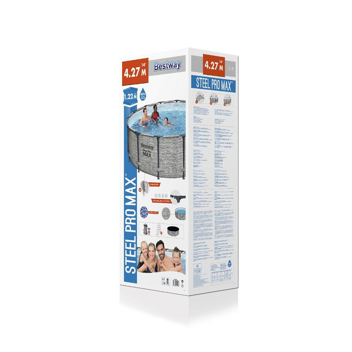 BWAGP BWAY-POOLSET-STLPRO-MAX-427X122CM-----