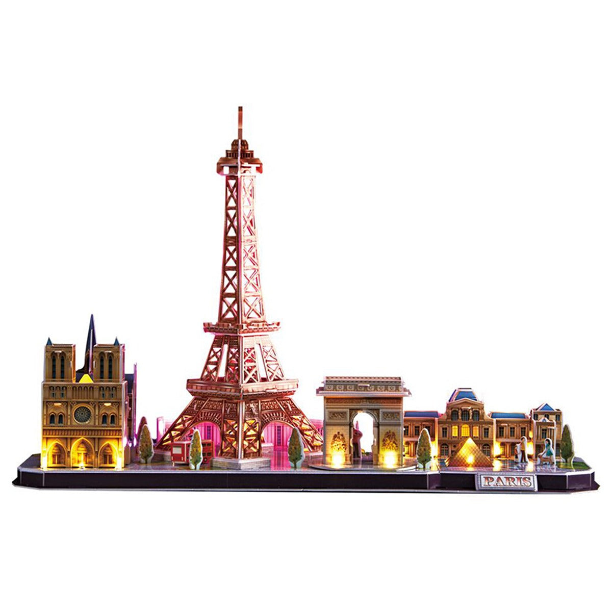 CUBICF 3D-PUZZLE-LED-CITYLINE-PARIS-115PCS-BO