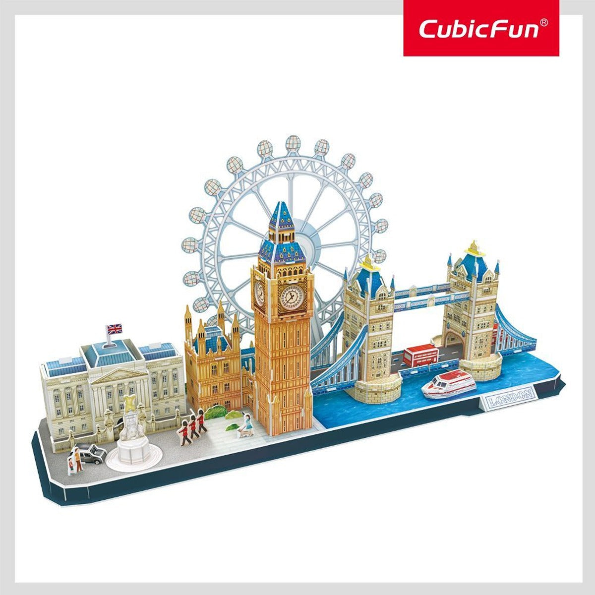 CUBICF 3D-PUZZLE-CITYLINE-LONDON-107PCS