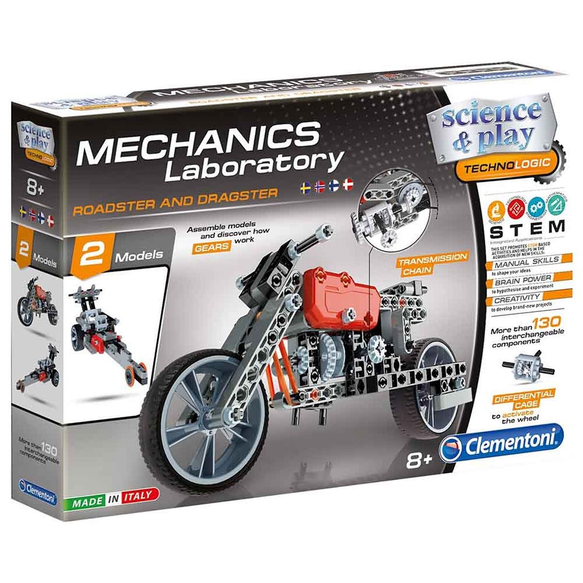 CLEMEN CLEMENTONI-MECH-LAB-ROADSTER--DRAGSTER