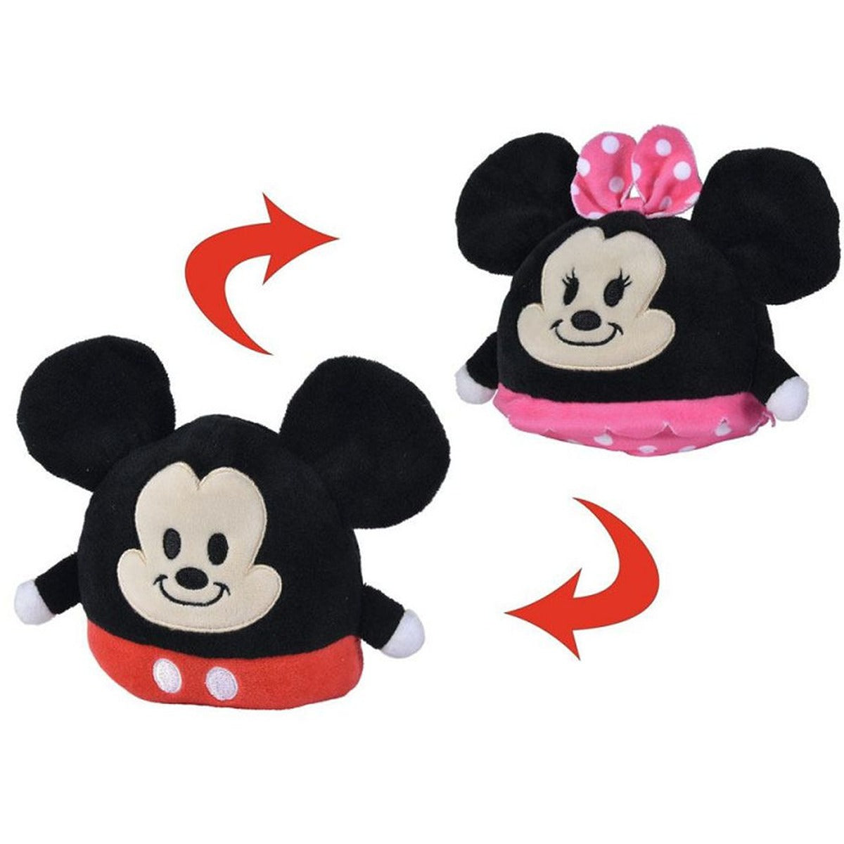 DISNP DISNEY-PLUSH-MICKEYMINNIE-REVERS-S-45