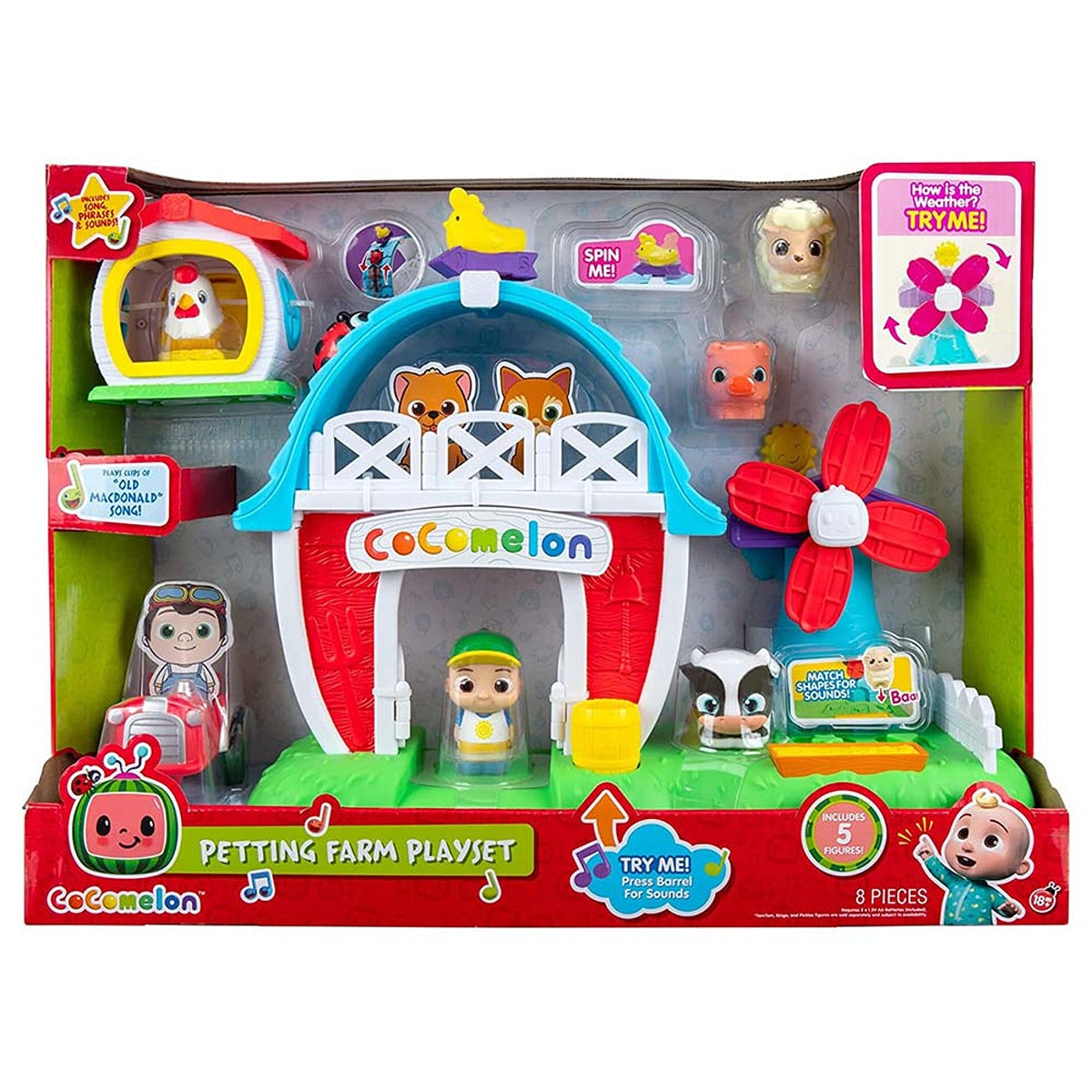 jaswar COCOMELON-PETTING-FARM-PLAYSET----------