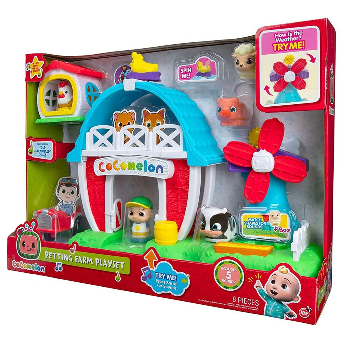 jaswar COCOMELON-PETTING-FARM-PLAYSET----------