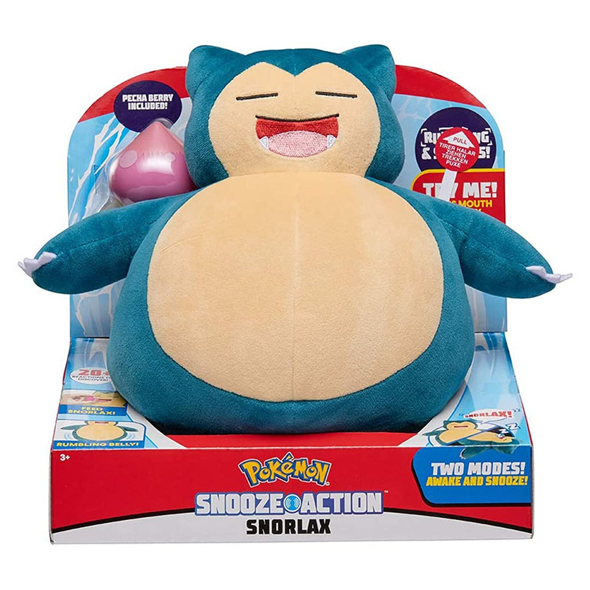 jaswar POKEMON-FEATURE-PLUSH-SNOOZE-ACTSNORLAX