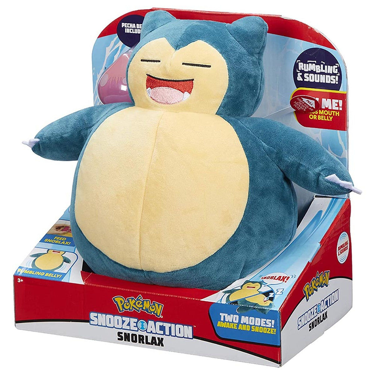 jaswar POKEMON-FEATURE-PLUSH-SNOOZE-ACTSNORLAX