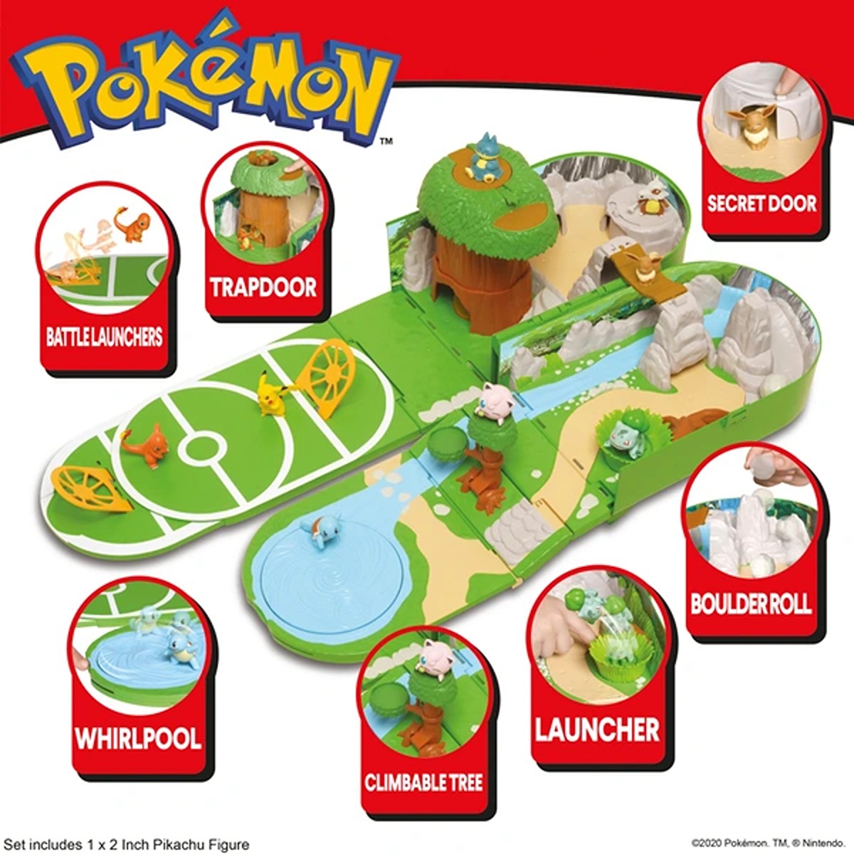 jaswar POKEMON-CARY-CASE-PLAYSET
