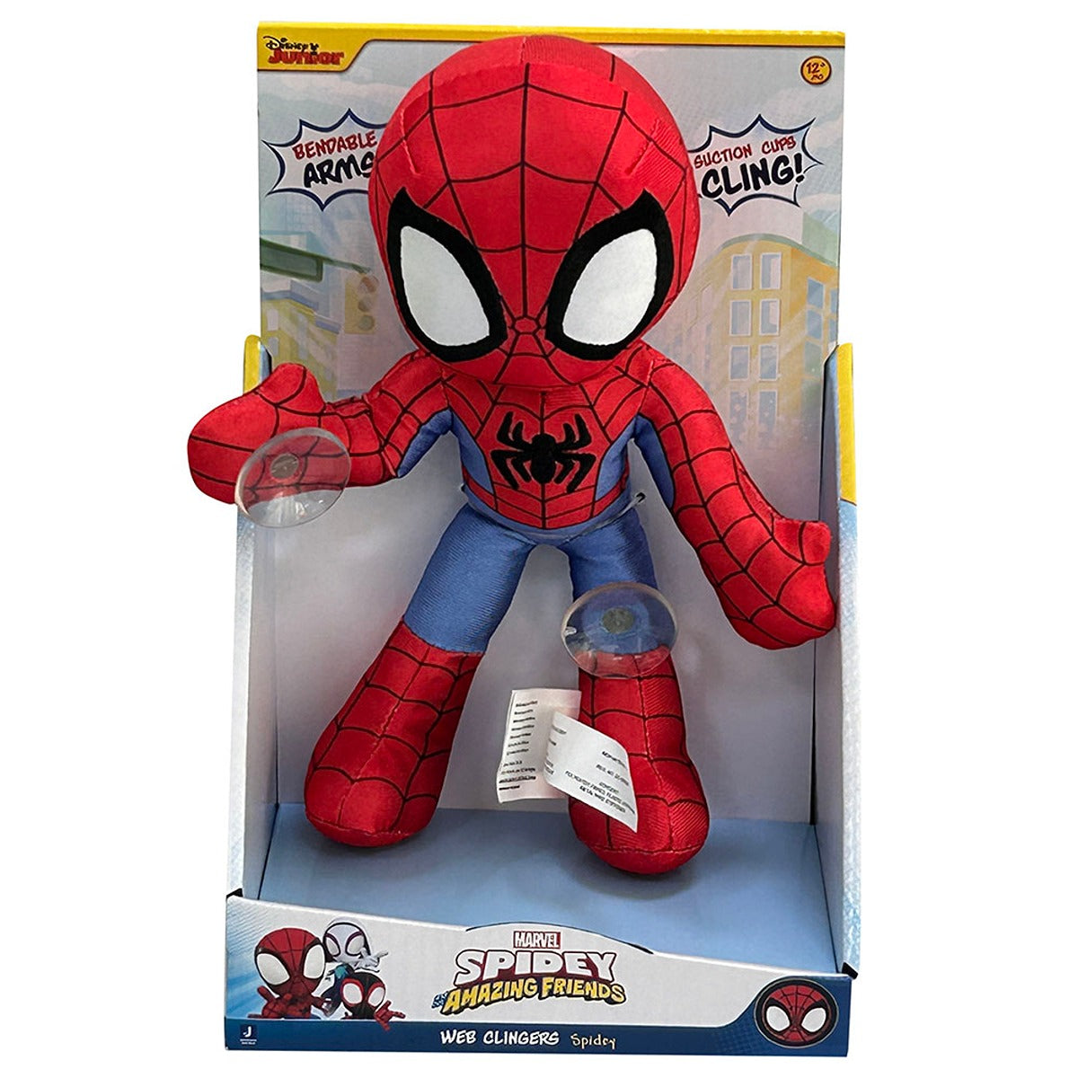 jaswar SPIDEY-N-FRIENDS-LITTLE-PLU-WEB-CLING-9