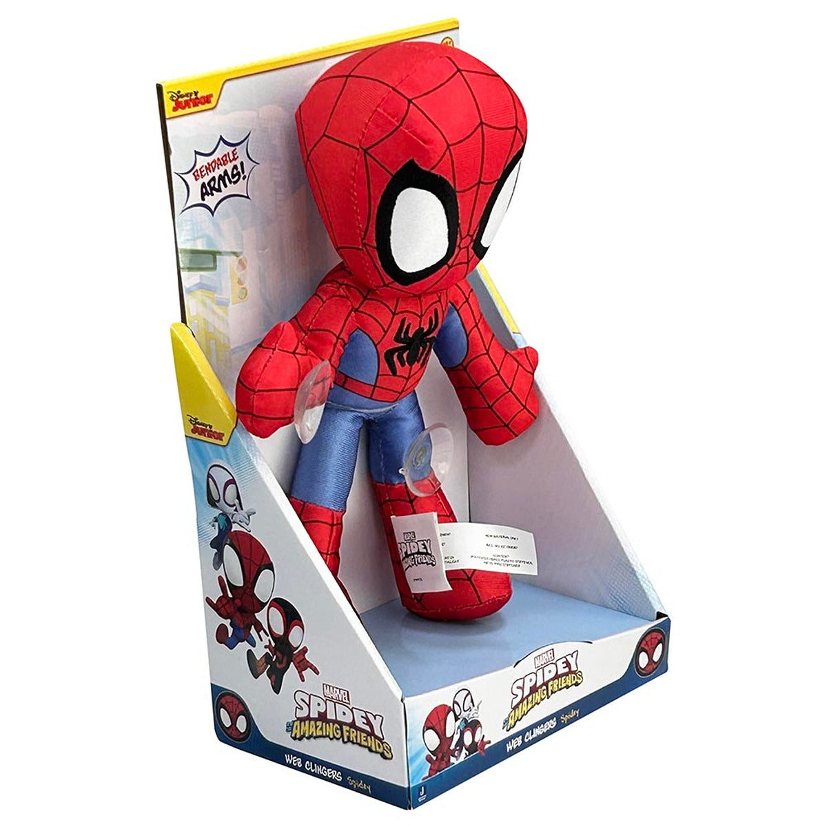 jaswar SPIDEY-N-FRIENDS-LITTLE-PLU-WEB-CLING-9