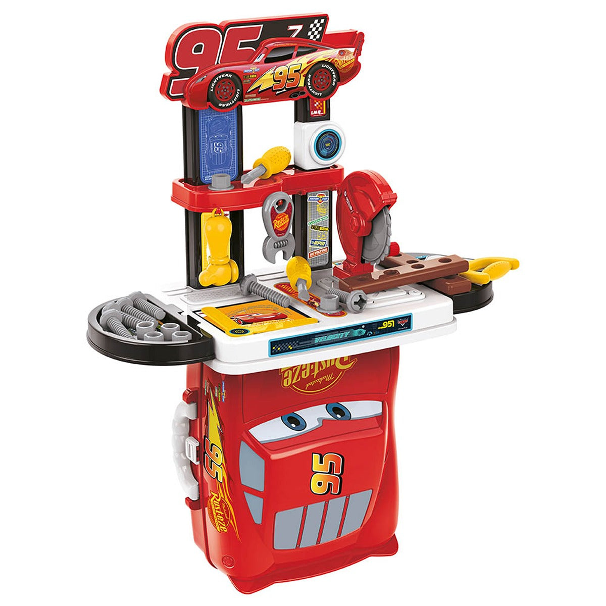 JAKKS CARS-CONSTRUCTION-PLAY-SUITCASE