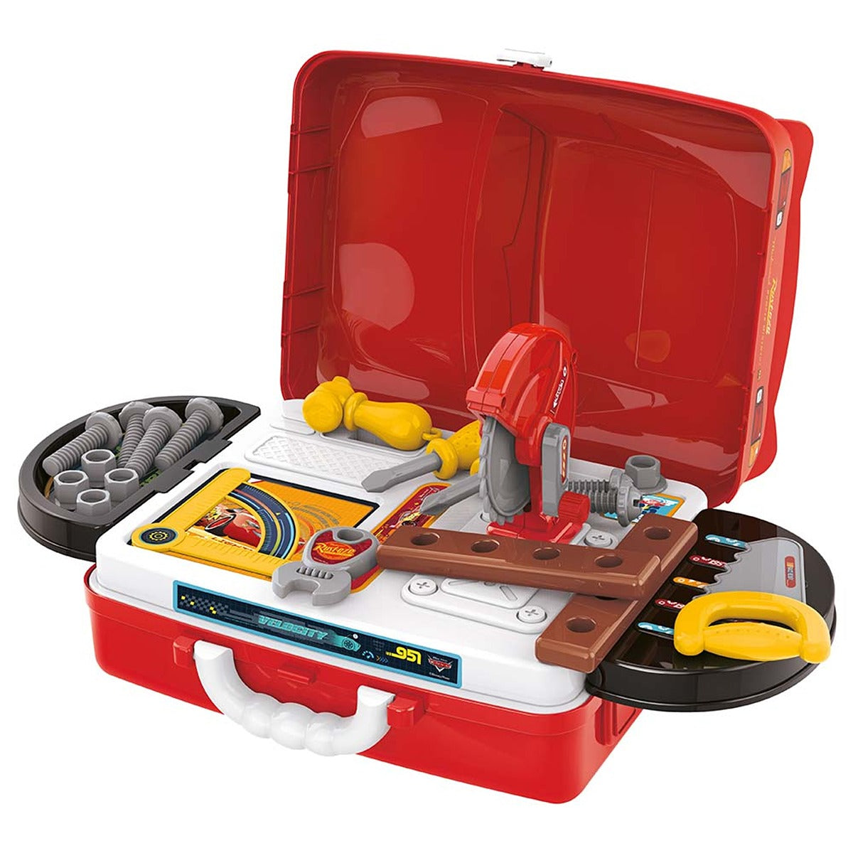 JAKKS CARS-CONSTRUCTION-PLAY-SUITCASE