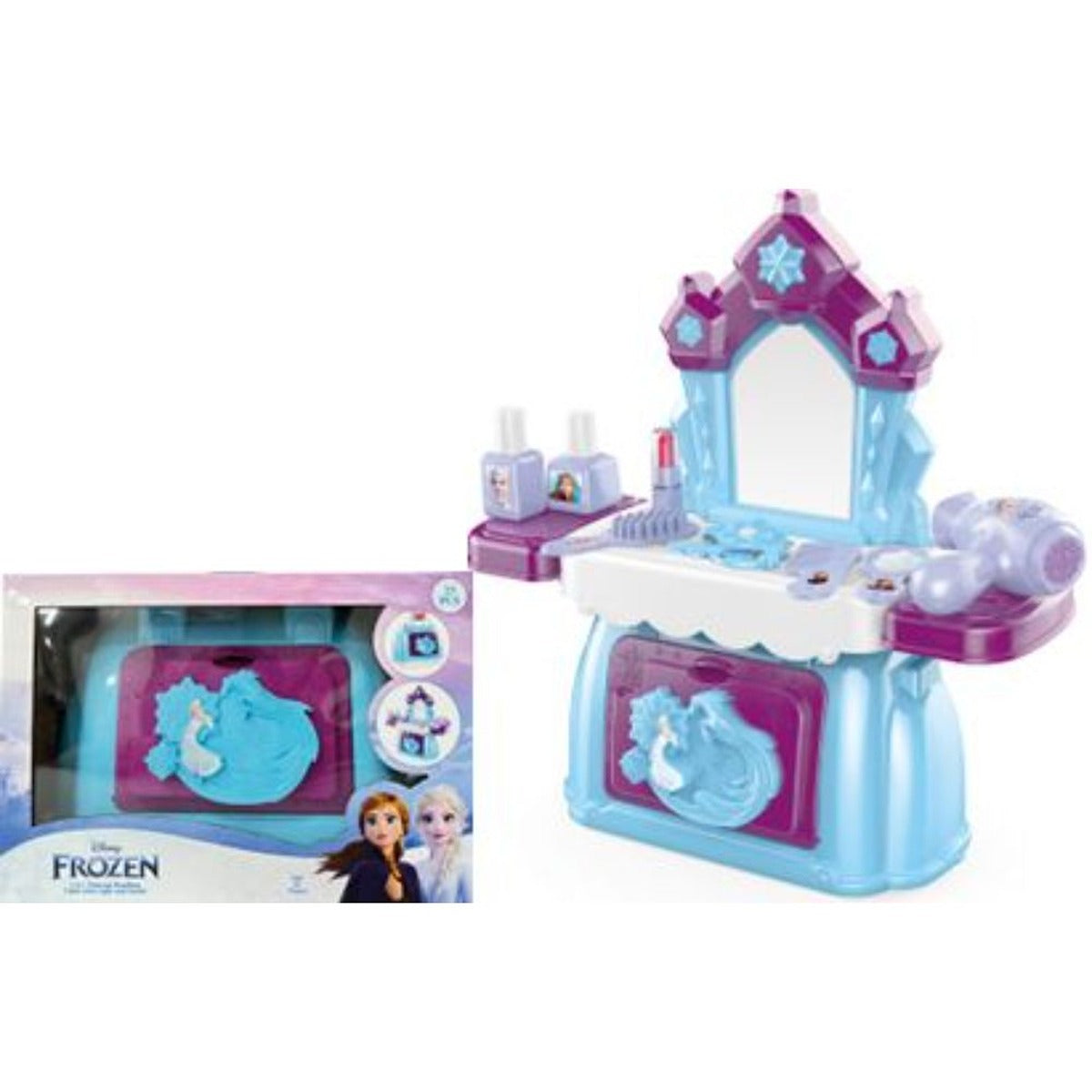 JAKKS FROZEN-MAKEUP-HANDBAG-SET-2IN1-LS