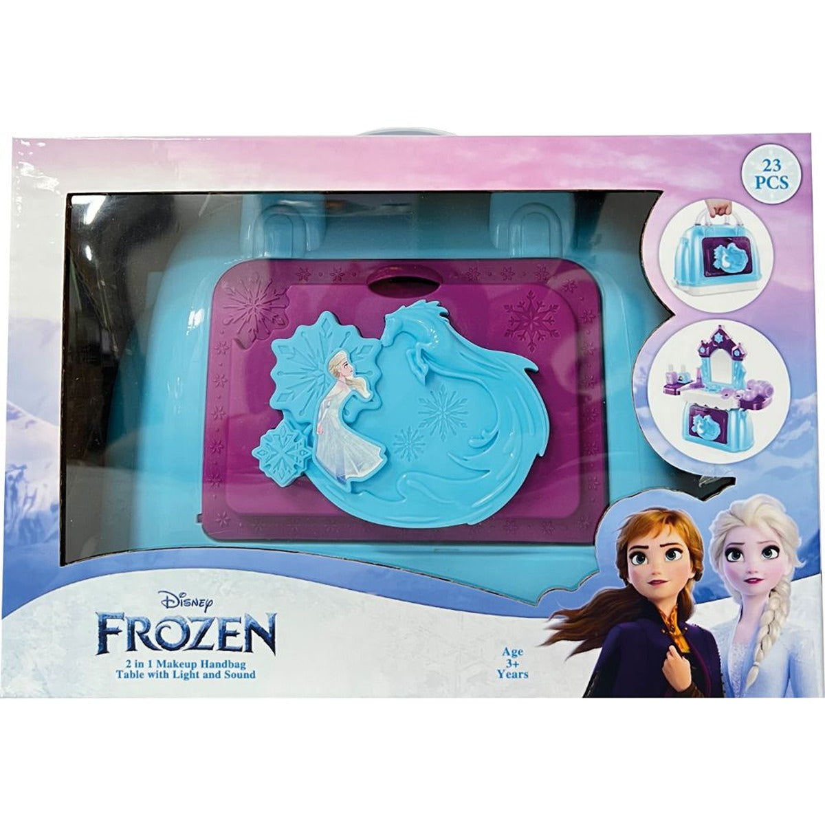 JAKKS FROZEN-MAKEUP-HANDBAG-SET-2IN1-LS