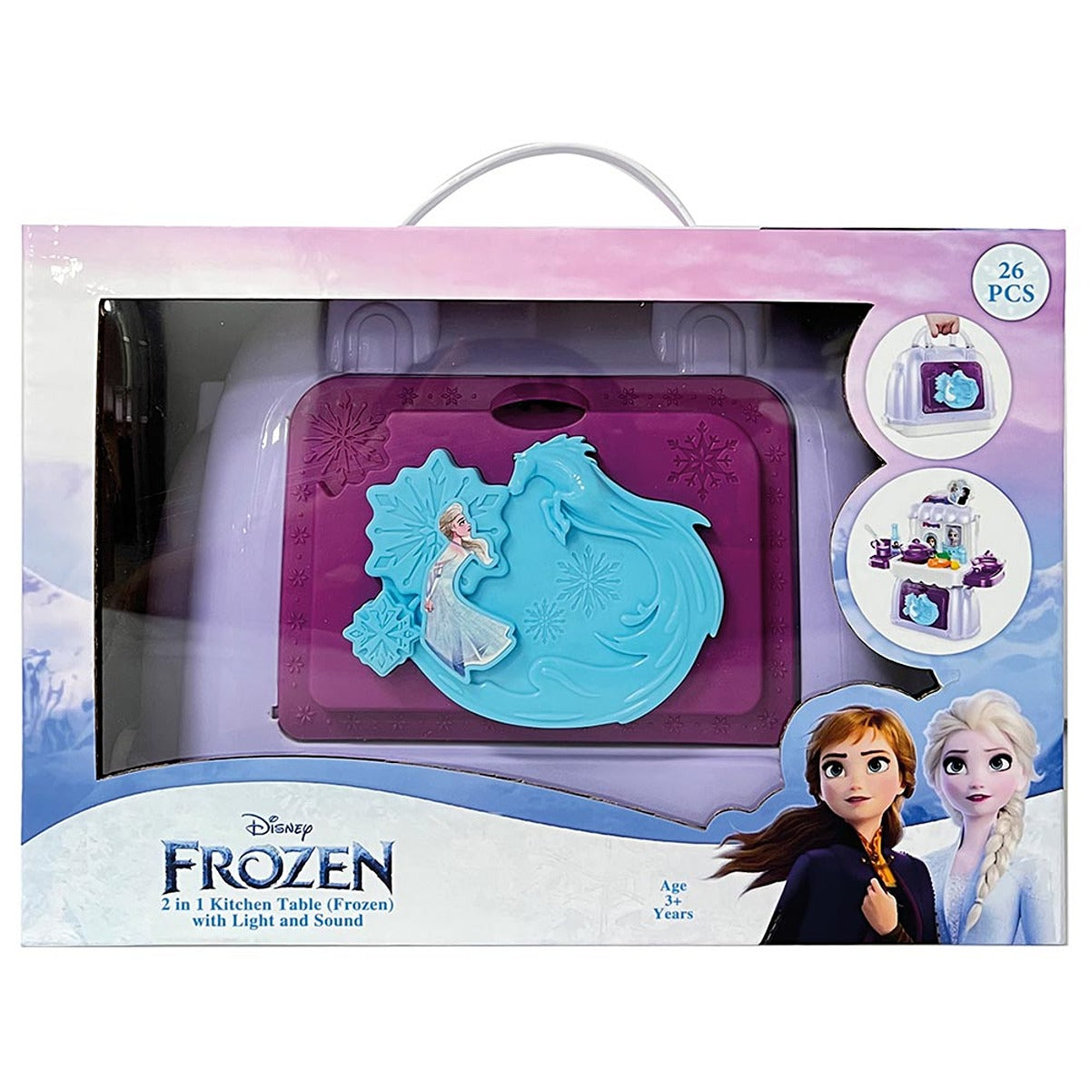 JAKKS FROZEN-KITCHEN-TABLE-SET-2IN1-LS