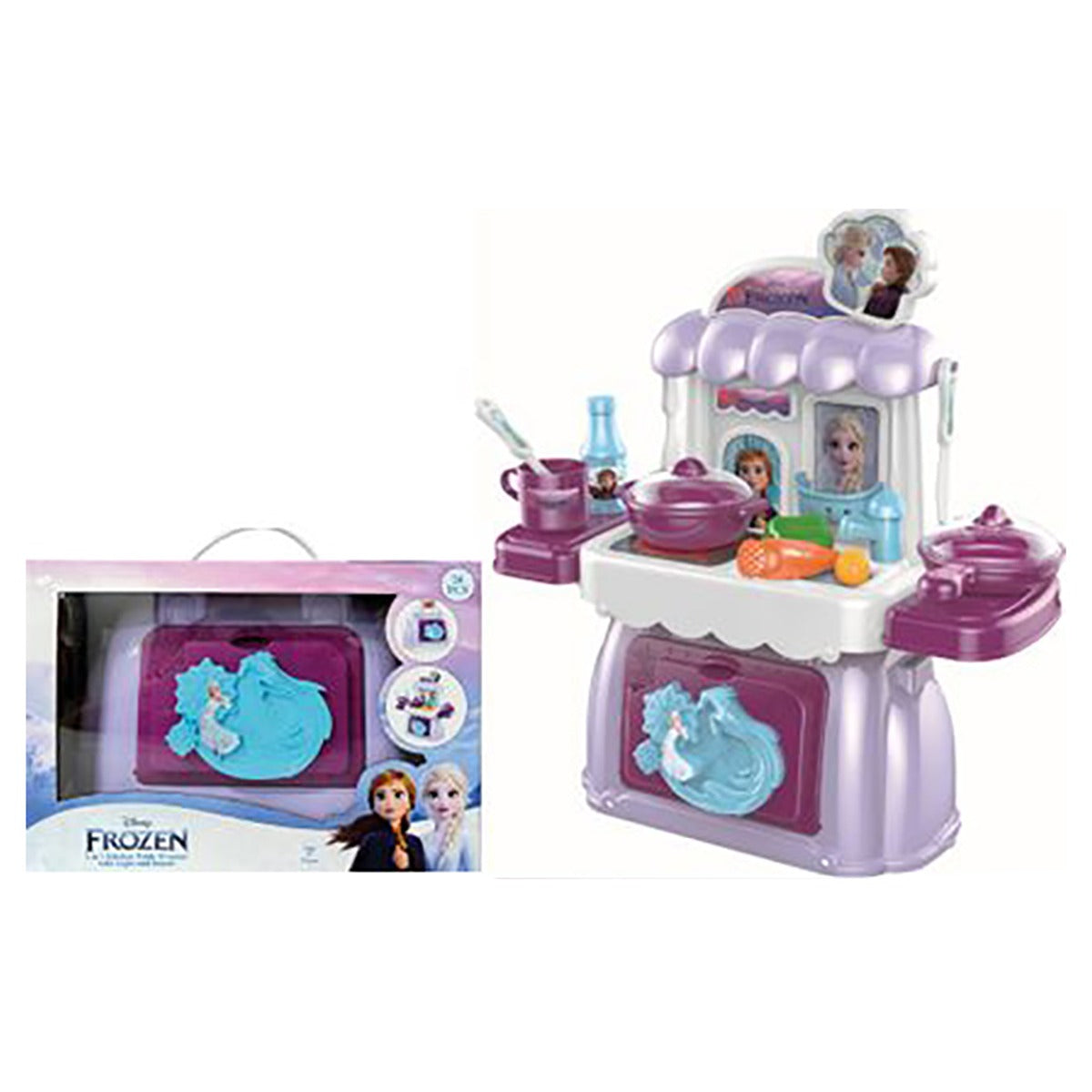JAKKS FROZEN-KITCHEN-TABLE-SET-2IN1-LS