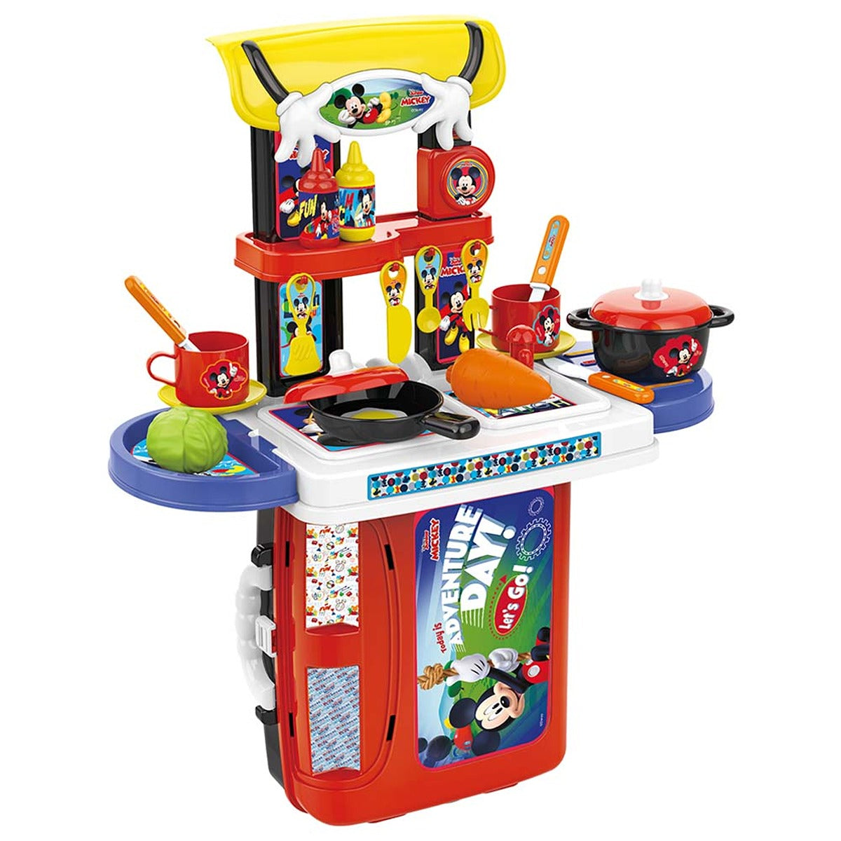 JAKKS MICKEY-KITCHEN-PLAY-SUITCASE