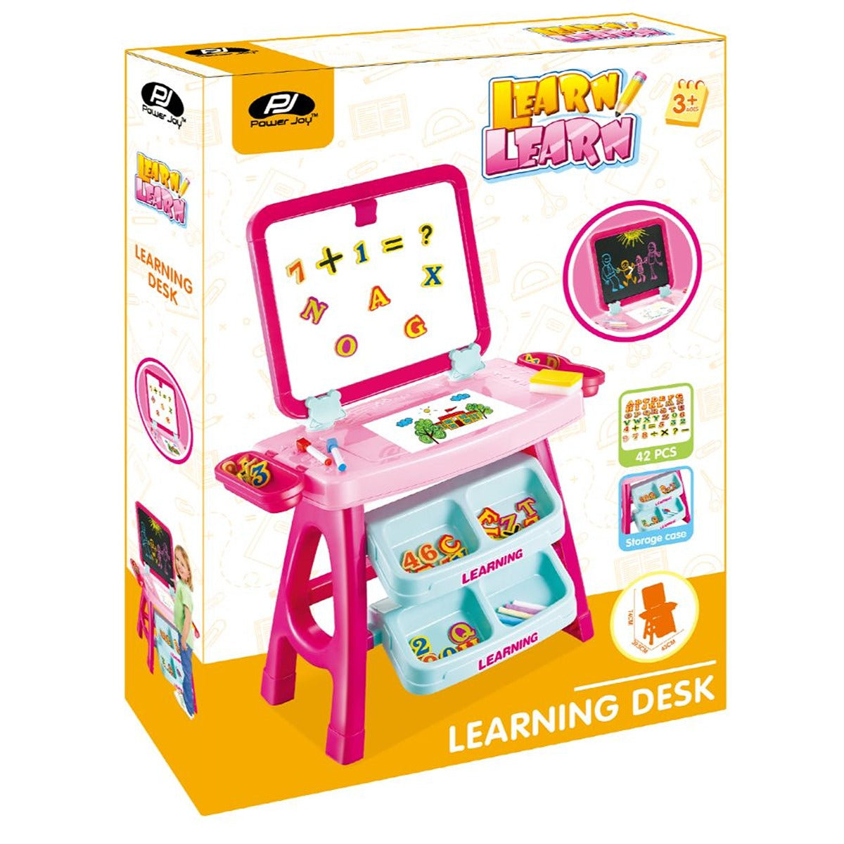 P.JOY PJOY-LEARN-DOUBLE-SIDED-LEARNING-DESK