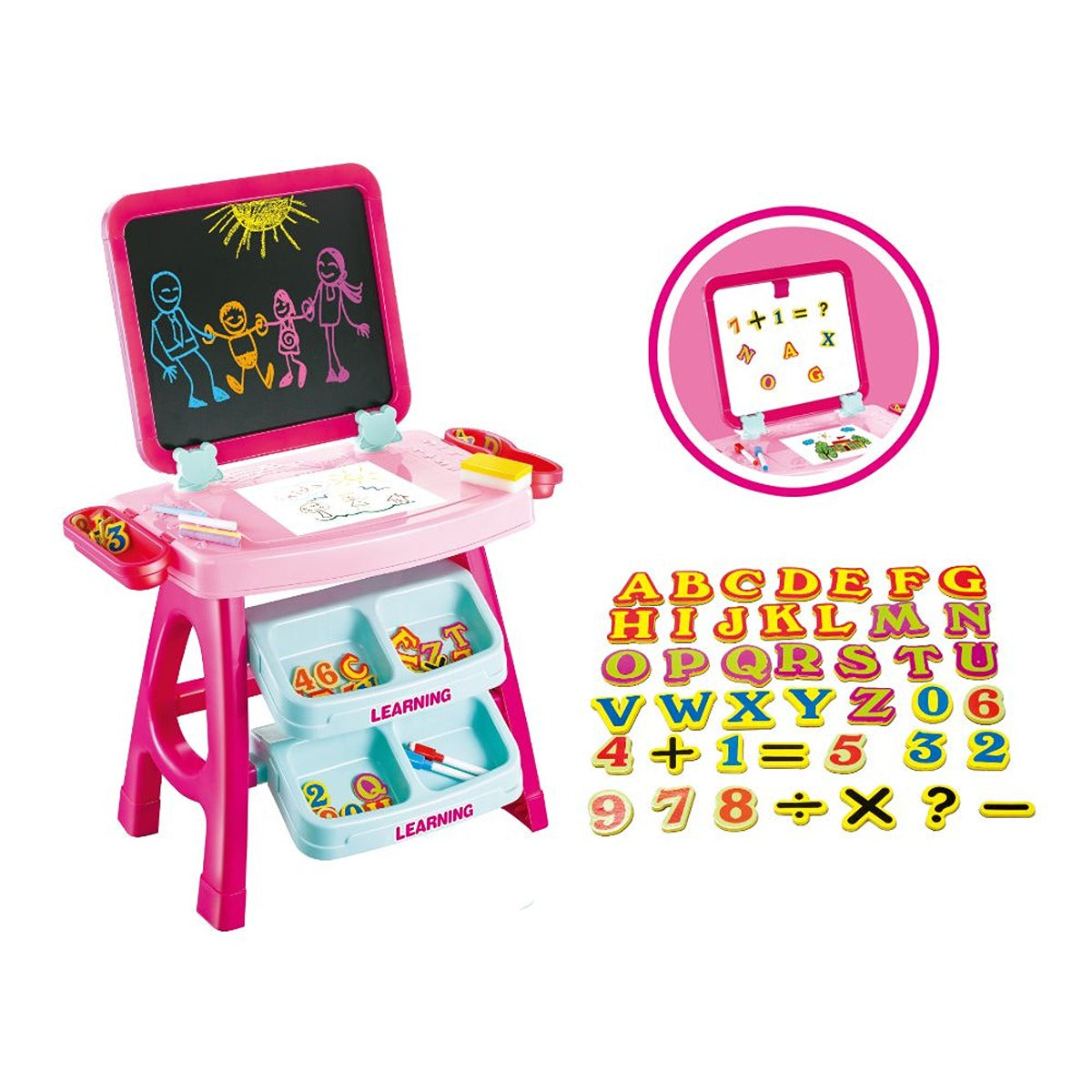 P.JOY PJOY-LEARN-DOUBLE-SIDED-LEARNING-DESK