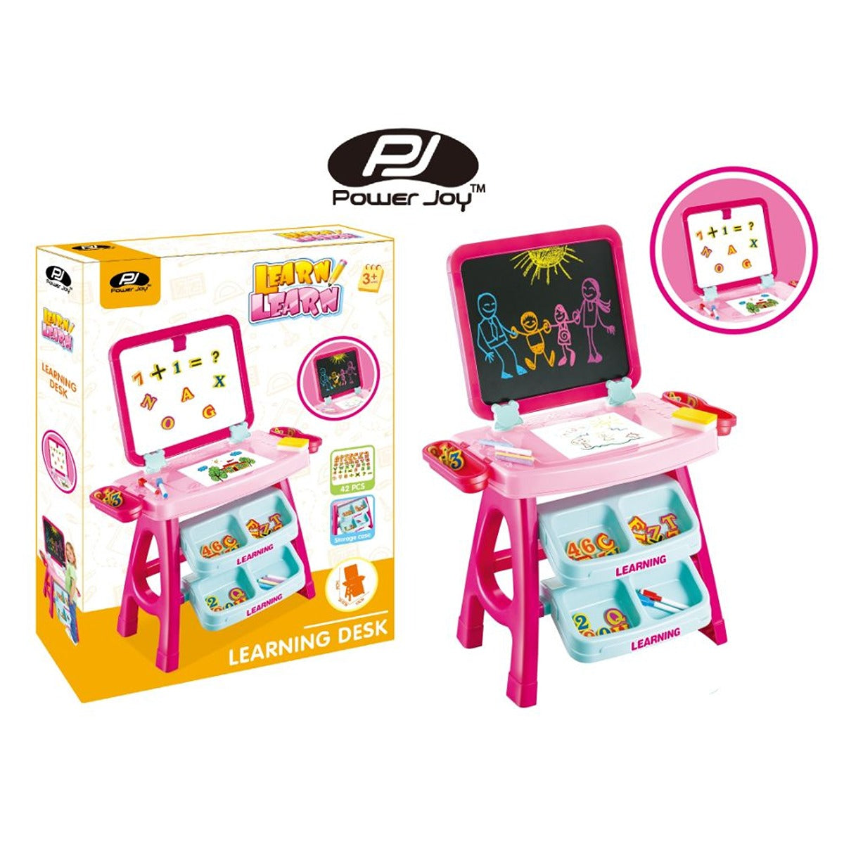 P.JOY PJOY-LEARN-DOUBLE-SIDED-LEARNING-DESK
